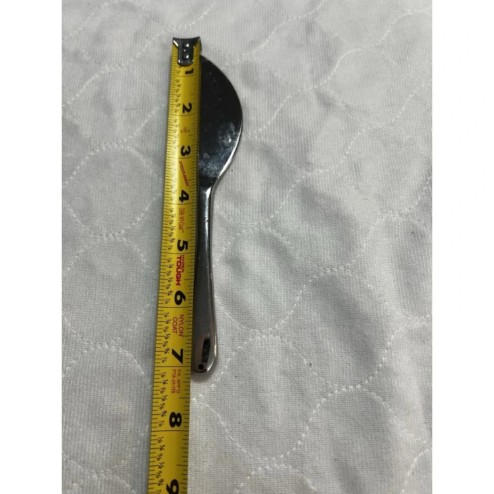 Gourmet Settings GS Dinner Knife wide 1/2 edge glossy stainless 7 Inches Long